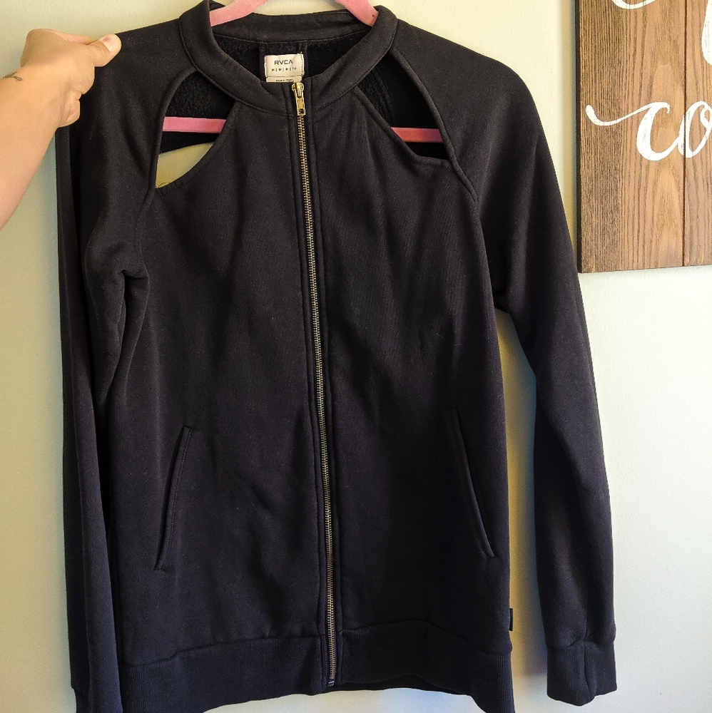 Women's RVCA zip up